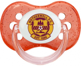 Motherwell Football Club chupa lentejuelas de cereza roja