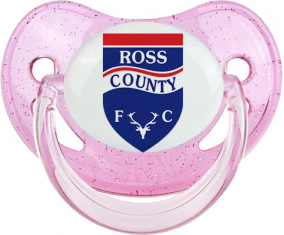 Ross County Football Club Physiological Lollipop Pink Sequined