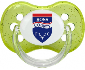 Club de Fútbol del Condado de Ross Tetine Cherry Lentejuelas Verdes
