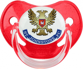 St Johnstone Football Club Lentejuelas Rojo Pirología Lollipop