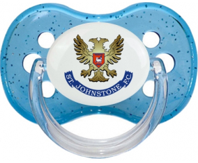 St Johnstone Football Club Blue Cherry Lentejuelas Lollipop