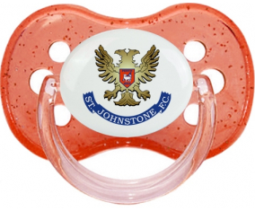 St Johnstone Football Club Lentejuelas Rojo Cereza Lollipop