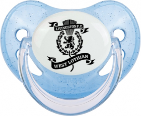 Livingston Football Club Lentejuelas Azul Tetina Fisiológica