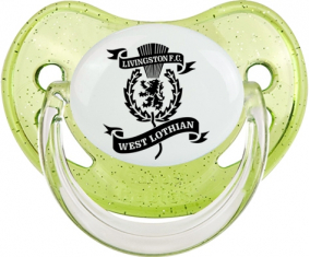 Livingston Football Club Lentejuelas Verde Tetina Fisiológica