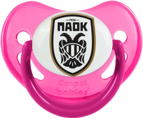 PAOK Salonika Piruleta Fisiológica Fosforescente rosa