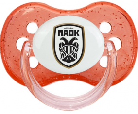 PAOK Salonique Tetin Lentejuelas Rojas