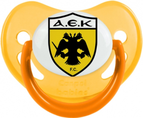 AEK Atenas FC Tetina Fisiológica Fosforescente Amarillo