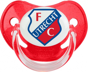 Club de Fútbol Utrecht Lentejuelas Tetina Fisiológica Roja