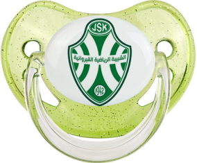 Jóvenes deportes kairouanaise Tétine Physiological Green con lentejuelas