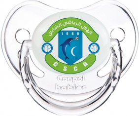 Chebbian Sports Crescent Clásico Transparente Piruleta Fisiológica