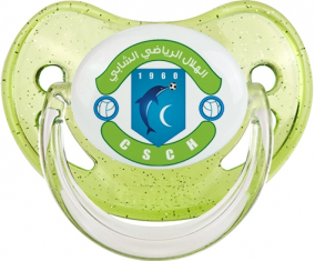 Chebbian Deportes Croissant Verde Lentejuelas Physiological Lollipop