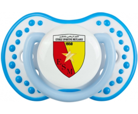 Estrella deportiva de Métlaoui Tetine lovi dynamic fosforescente blanco-azul