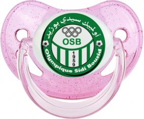 Estrella olímpica de Sidi Bouzid Physiological Lollipop Rose con lentejuelas
