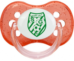 Gabesian Stadium Red Cherry Glitter Lollipop