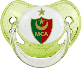Mouloudia Club Argelinos Piruleta Fisiológica Verde con Lentejuelas