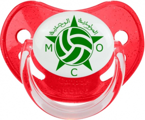 Mouloudia Club d'Oujda Tétine Lentejuelas Rojas