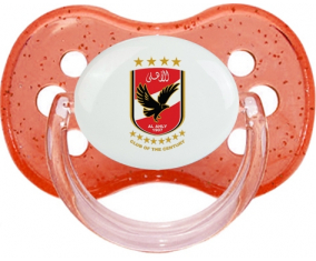 Al Ahly Sporting Club Lentejuelas Cereza Roja Lollipop