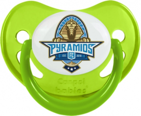 Pirámides FC Piruleta Fisiológica Fosforescente Verde