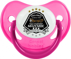 Todopoderoso mazembe fisiológico tetina fosforescente rosa