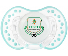 Zesco United Football Club Tetine lovi dynamic clásico retro-white-lagoon