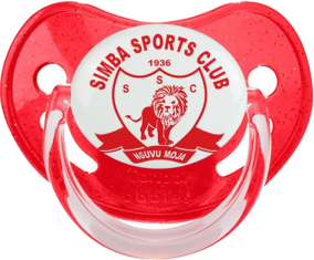 Simba Sports Club Lentejuelas Tetina Fisiológica Roja