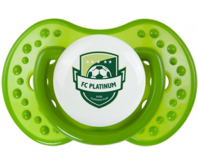 Football Club Platinum : Chupete LOVI Dynamic personnalisée