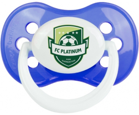 Football Club Platinum : Chupete Anatómico personnalisée