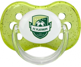 Club de Fútbol Platino Tetine Cherry Verde lentejuelas