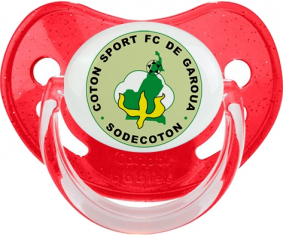 Cotton Sport Football Club de Garoua Red Sequined Fisiológico Tetin