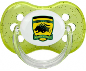 Asante Kotoko Sporting Club Tetine Cherry Verde lentejuelas