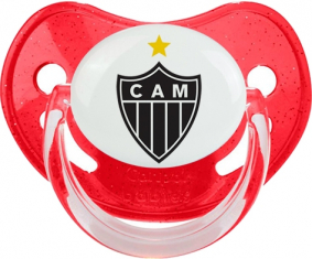 Clube Atlético Mineiro Lentejuelas Rojas Tetin Fisiológica