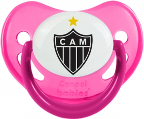 Clube Atlético Mineiro Tetine Fosforescente Rosa