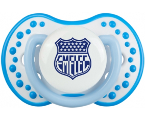 Club Sport Emelec Sucette lovi dynamic fosforescente blanco-azul