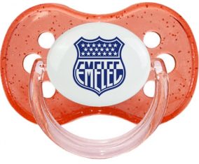 Club Sport Emelec Tetine Lentejuelas De Cereza Roja