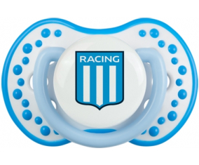 Racing Club de Avellaneda Sucette lovi dynamic fosforescente azul-blanco