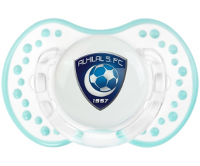 Al-Hilal Football Club Arabia Saudí Tetine lovi dynamic clásico retro-white-lagoon