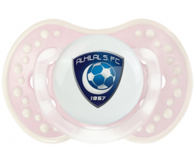 Al-Hilal Football Club Arabia Saudí Tetine lovi dynamic clásico retro-rosa-tierno