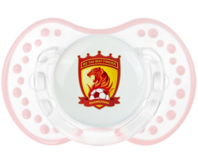 Guangzhou Evergrande Taobao Football Club China Lollipop lovi dynamic clásico retro-blanco-rosa-tierno