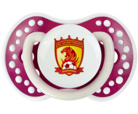 Guangzhou Evergrande Taobao Club de Fútbol China Sucette lovi dynamic Fucsia Fosforescente