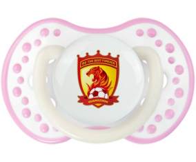 Guangzhou Evergrande Taobao Club de Fútbol China Sucette lovi dynamic Rosa Fosforescente