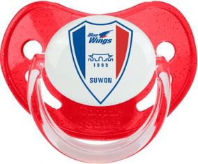 Suwon Samsung Bluewings Football Club Corea del Sur Lentejuelas Rojo Piruleta Fisiológica