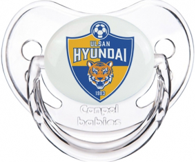 Ulsan Hyundai Football Club Corea del Sur Clásico Tetine Fisiológica Transparente
