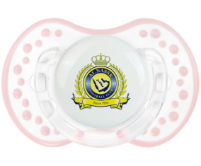 Al-Nassr Riyad Arabia Saudí Tetine lovi dynamic clásico retro-blanco-rosa-tierno