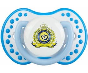 Al-Nassr Riyad Arabia Saudita Tetine lovi dynamic fosforescente azul-blanco