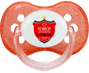 Persépolis Teherán Club de Fútbol Irán Tetin Cherry Rojo lentejuelas