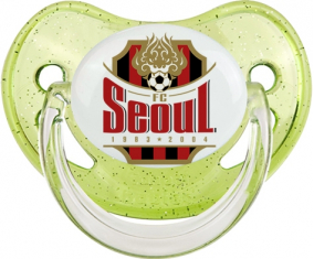Club de Fútbol Seúl Corea del Sur Lentejuelas Verde Tetina Fisiológica