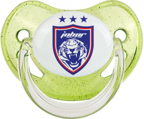 Johor Darul Ta'zim FC Malasia Lentejuelas Verde Tetina Fisiológica