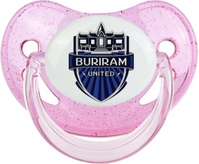Buriram United Football Club Tailandia Fisiológica Tetine Glitter Rose