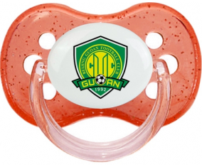 Beijing Sinobo Guoan Club de Fútbol China Red Cherry Glitter Lollipop