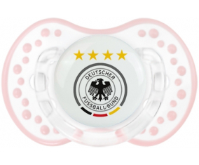 La selección alemana de fútbol Lollipop lovi dynamic clásico retro-blanco-rosa-tierno